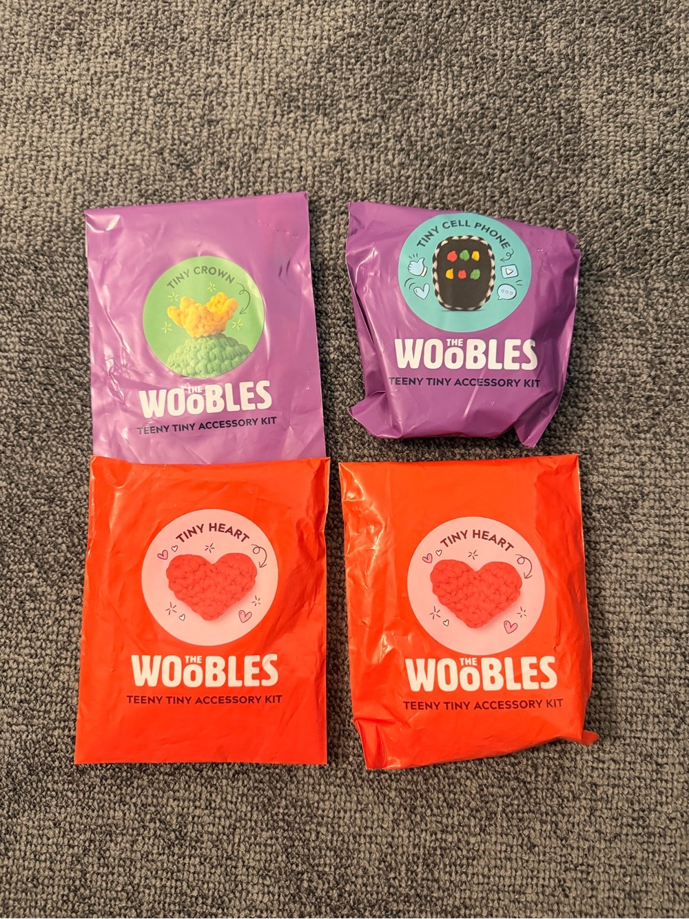 The Woobles Teeny Tiny Accessory Bundle